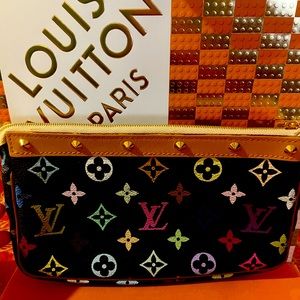 Louis Vuitton multi color pochette